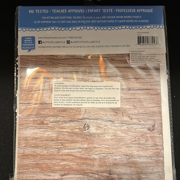 Little Yellow Bicycle Poster Kit Nature Theme 2 kit bundle- NWT - Picture 2 of 3